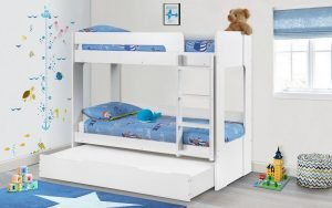 White Bunk Bed